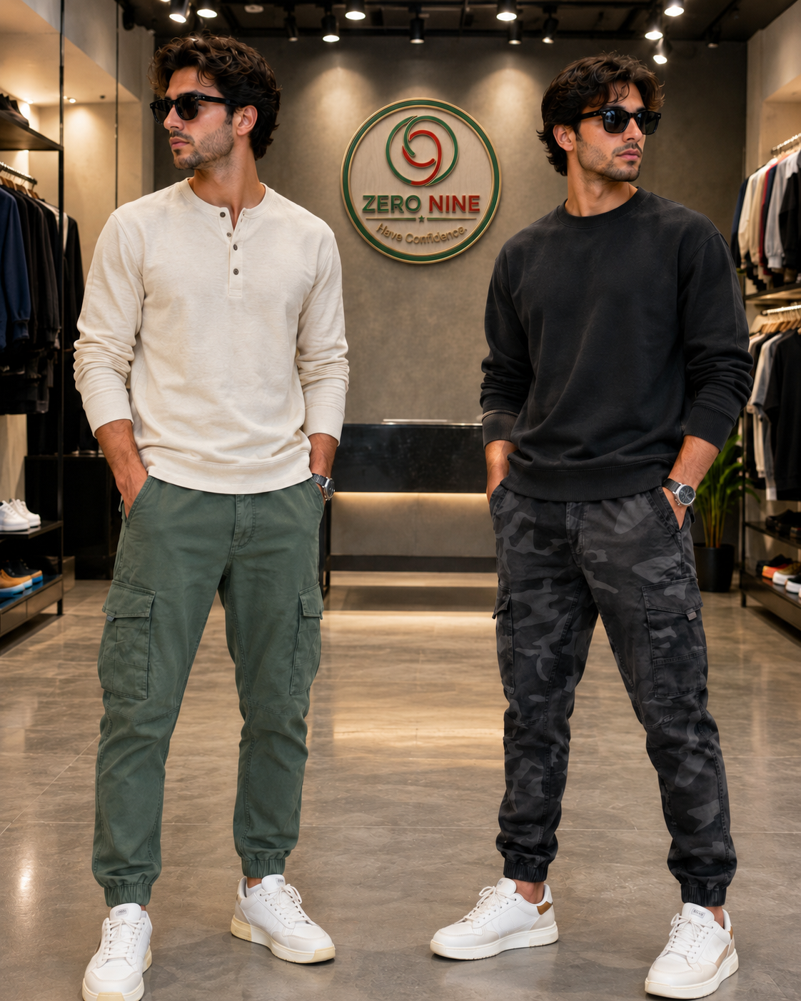 Men’s Jack & Jones Cargo Jogger Pant
