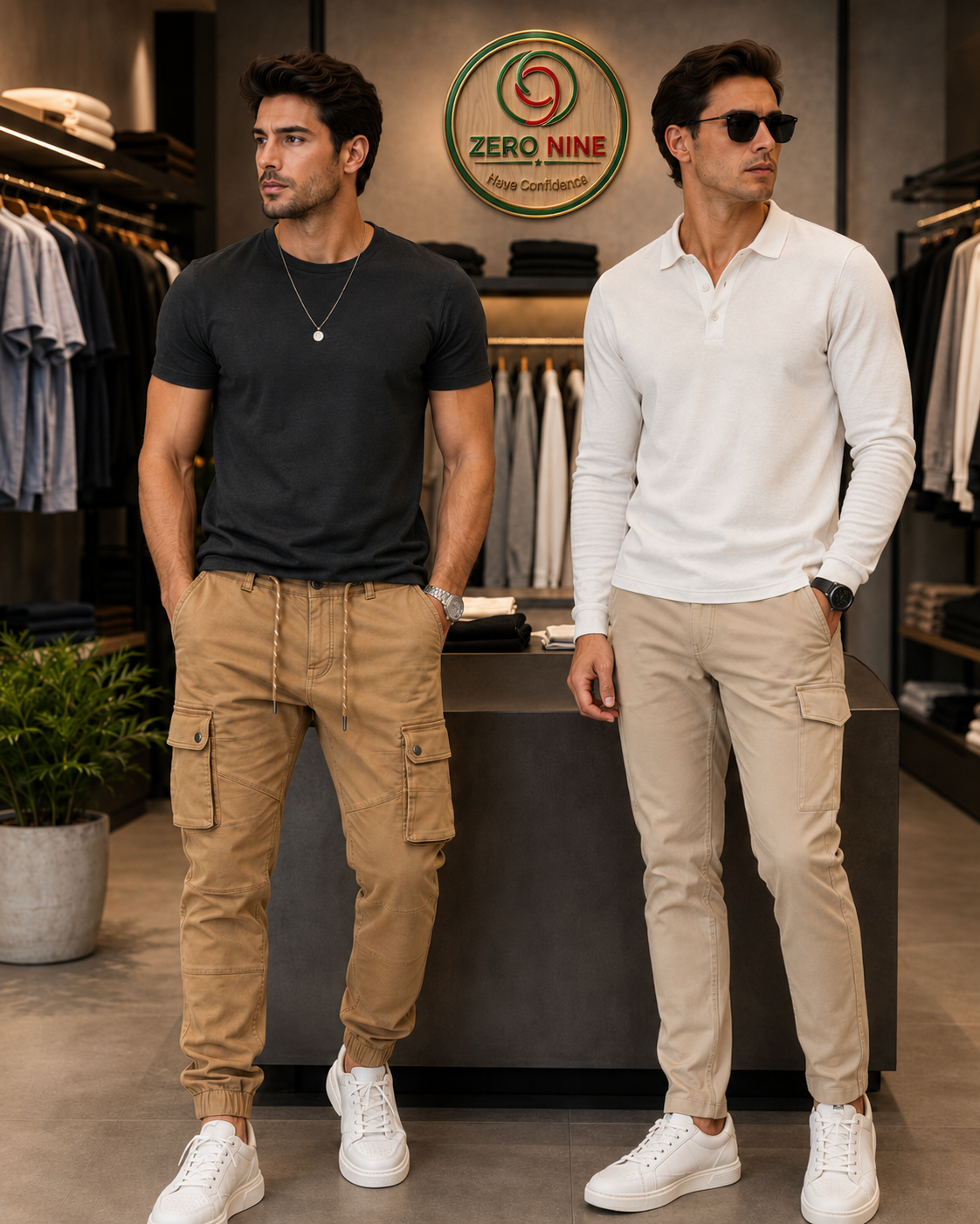 Men’s Jack & Jones Cargo Jogger Pant