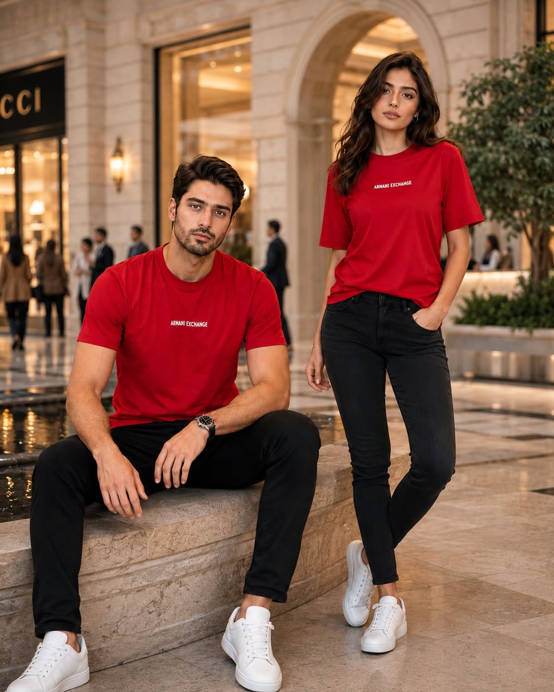A/X Premium Red Unisex T-Shirt    P0501