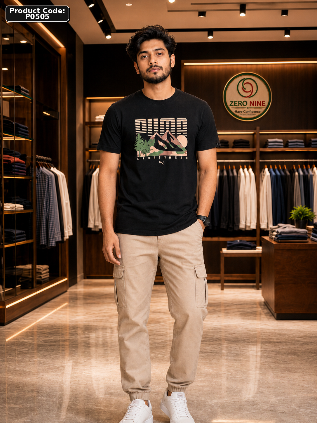 PUMA  Graphic  T-Shirt     P0505